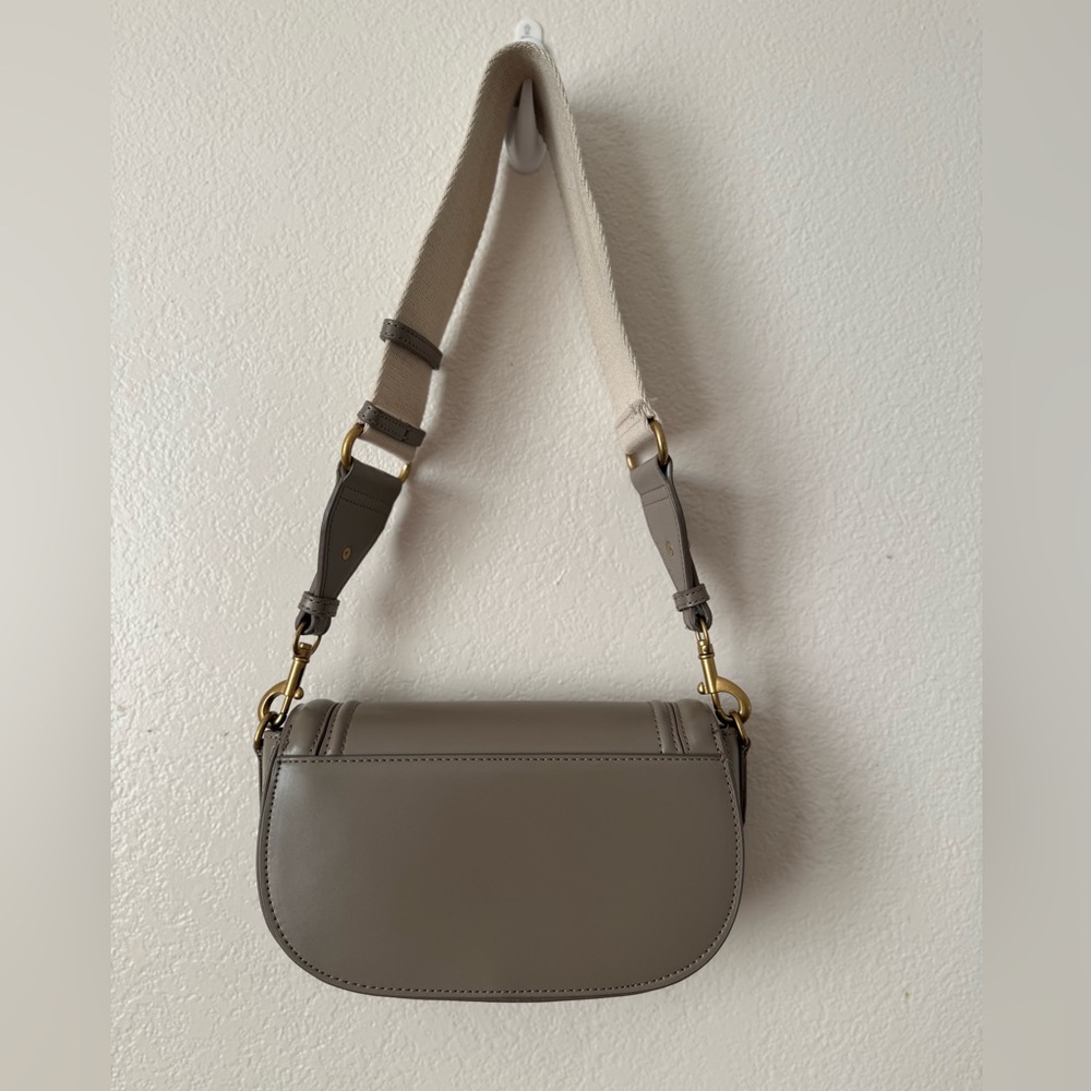 NWOT ZARA Elegant Viral Gray Crossbody Shoulder Bag - Picture 4 of 11